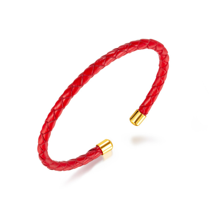 Wholesale Braided Leather Bracelet