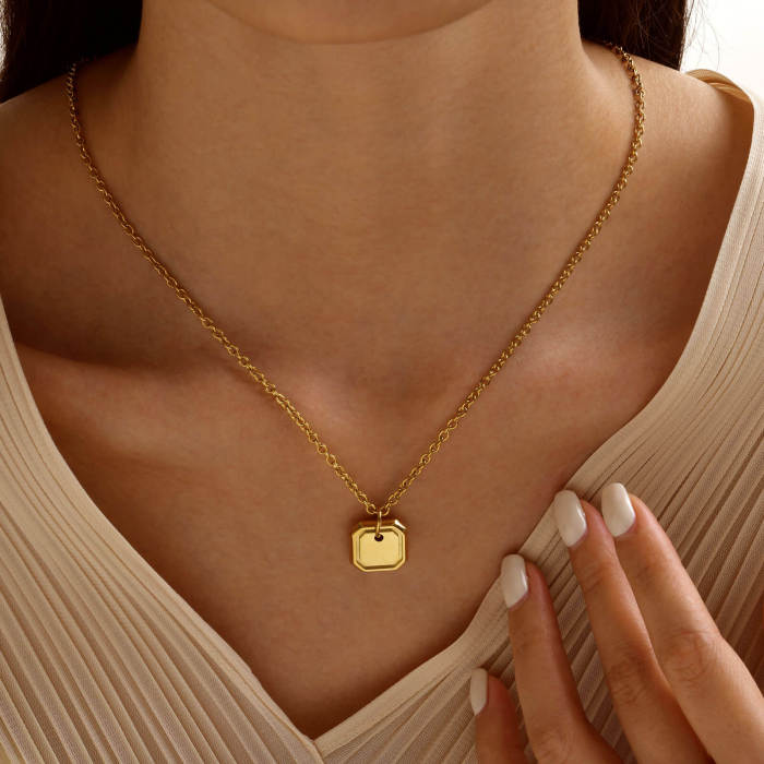 Wholesale Stainless Steel Women Pendant Necklace