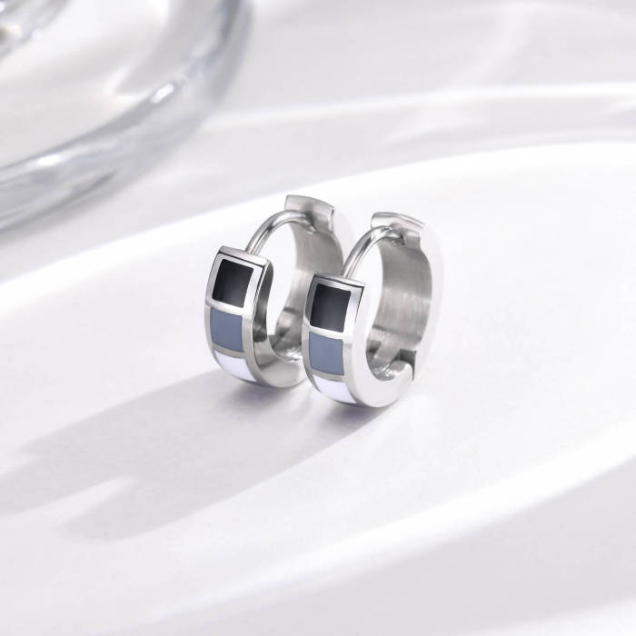 Wholesale Stainless Steel Huggie Earrings