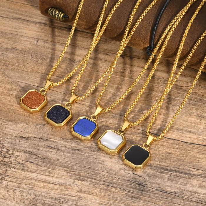 Wholesale Stainless Steel Mens Pendant Necklace