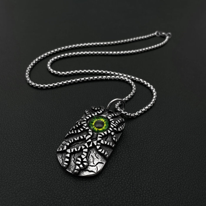 Wholesale Stainless Steel Demon Eye Pendant