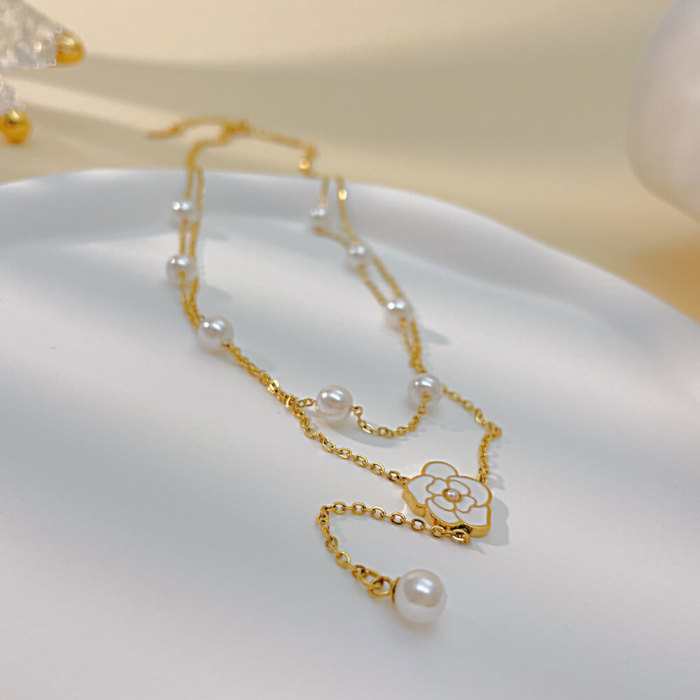 Wholesale Stainless Steel Women Neckalce