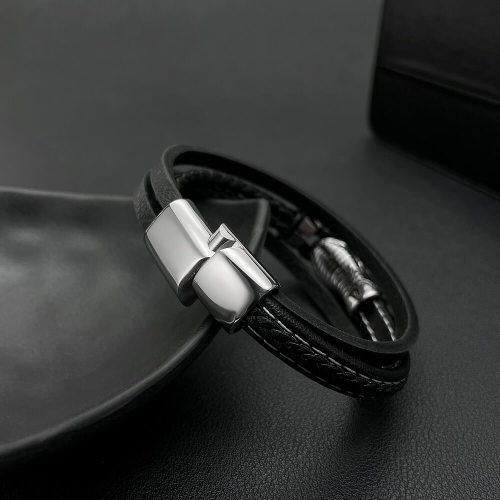 Wholesale Mens Leather Bracelets