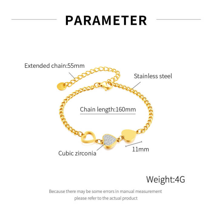 Wholesale Stainless Steel Fashion Women Bracelet