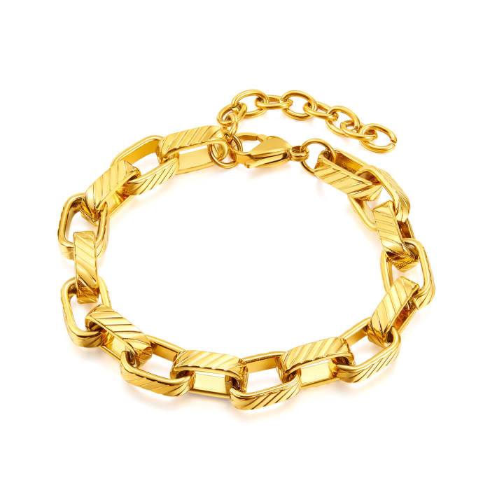 Wholesale Stainless Steel Women Chain Bracelets