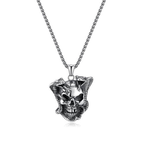 Wholesale Stainless Steel Skull Pendant