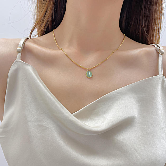 Wholesale Stainless Steel Women Pendant Necklace