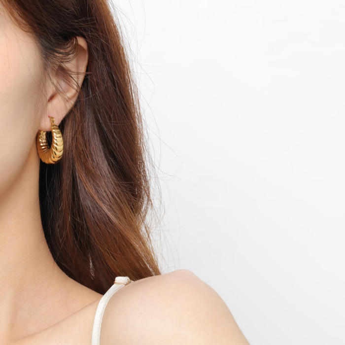 Wholesale Stainless Steel Women Earring