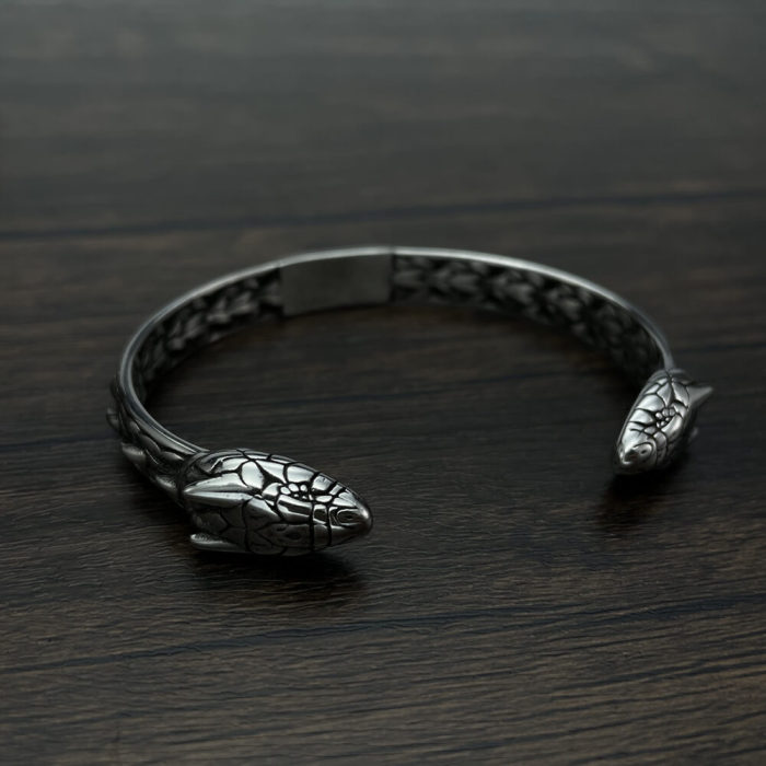 Wholesale Viking Stainless Steel Compass Bangle