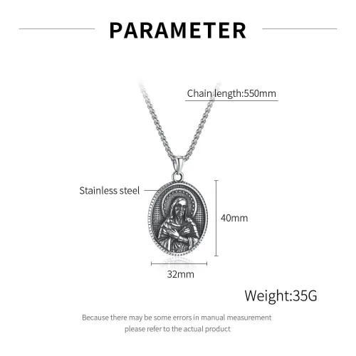 Wholesale Stainless Steel Maria Pendant
