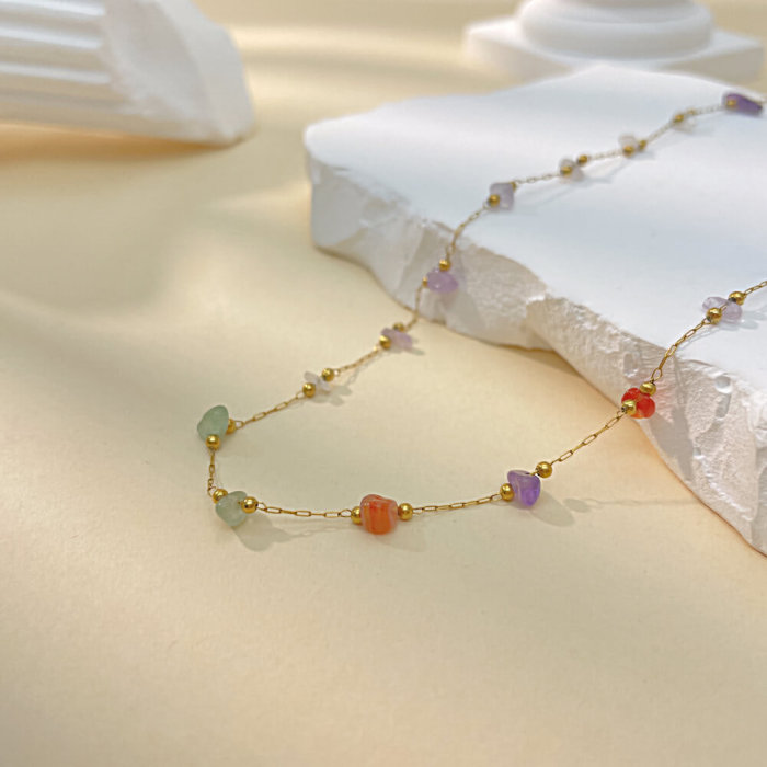 Wholesale Stainless Steel Collarbone Necklace