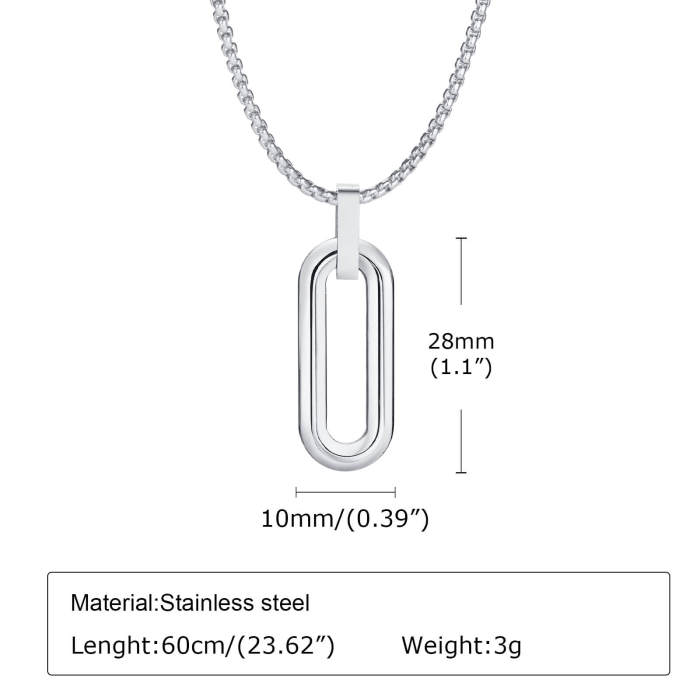 Wholesale Stainless Steel Men Pendant Necklace