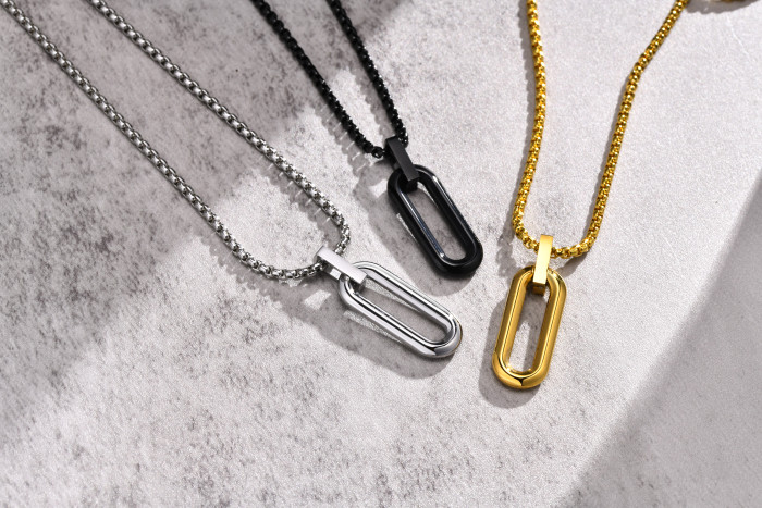 Wholesale Stainless Steel Men Pendant Necklace