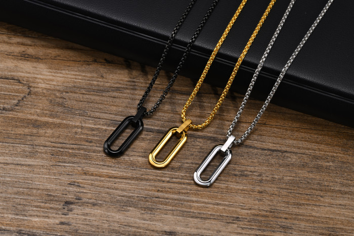 Wholesale Stainless Steel Men Pendant Necklace