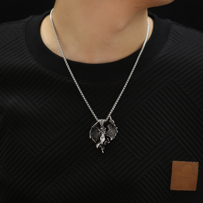 Wholesale Stainless Steel Angel Pendant