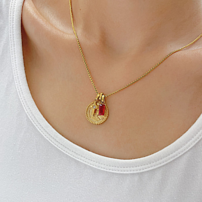 Wholesale Stainless Steel Elizabeth Necklace