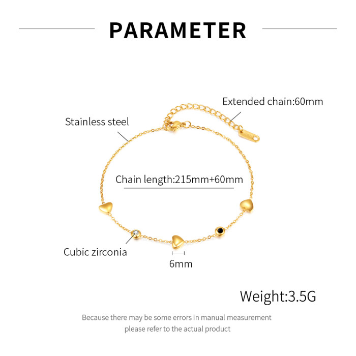 Wholesale Stainless Steel Women Anklet