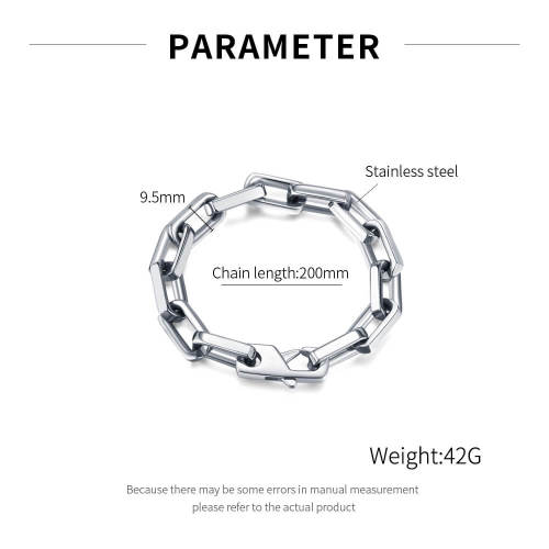 Wholesale Stainless Steel Men Chain Bracelet