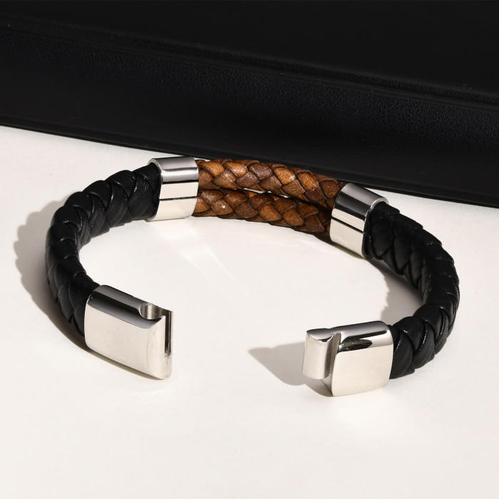 Wholesale Braided Leather Bracelets