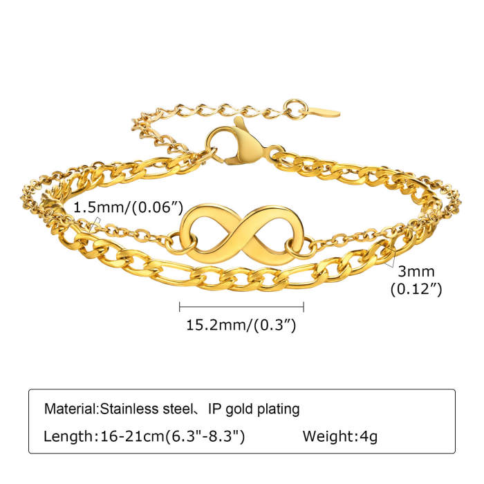 Wholesale Stainless Steel Bracelets for Girlfriend