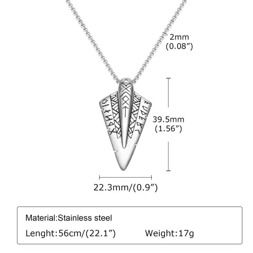 Wholesale Stainless Steel Viking Pendant