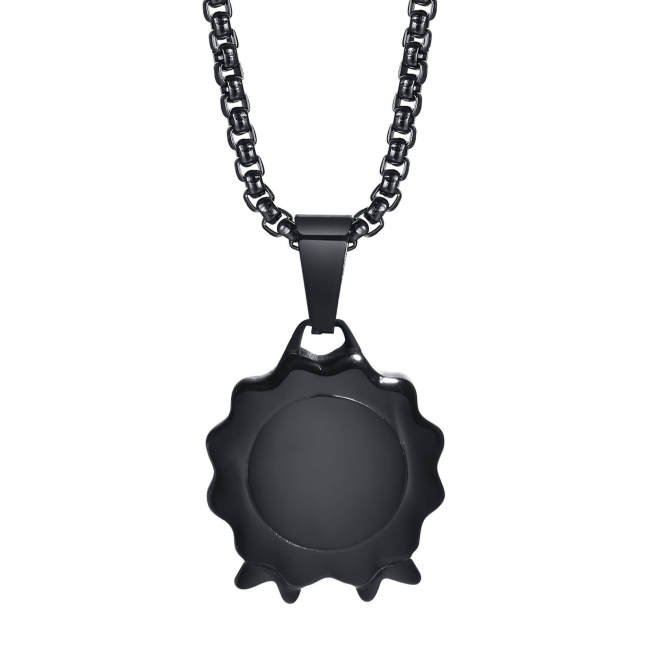 Wholesale Stainless Steel Black Pendant