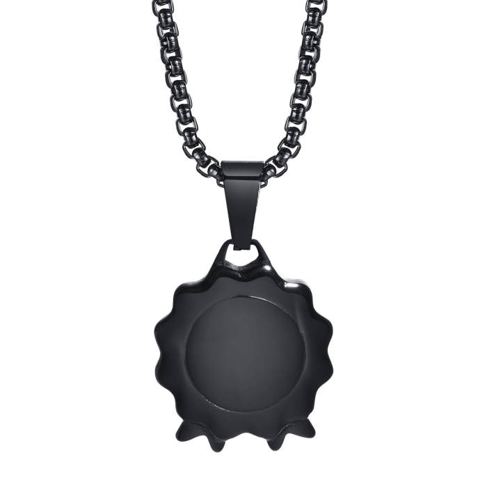 Wholesale Stainless Steel Black Pendant