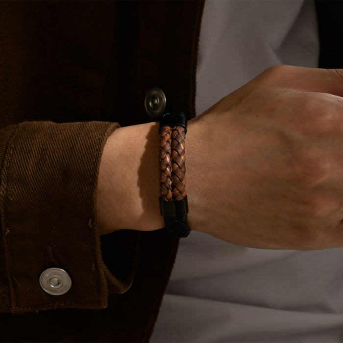 Wholesale Braided Leather Bracelets