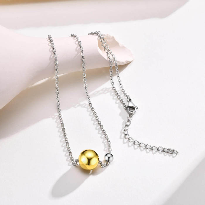 Wholesale Stainless Steel Women Necklace with Beads