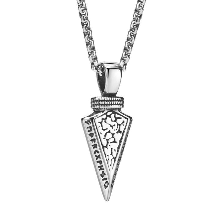Wholesale Stainless Steel Viking Arrow Pendant