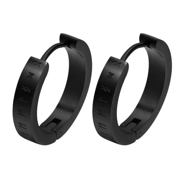 Wholesale Stainless Steel Viking Earrings