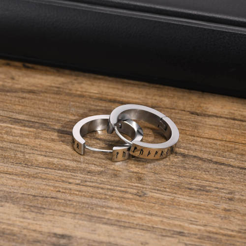Wholesale Stainless Steel Viking Earrings