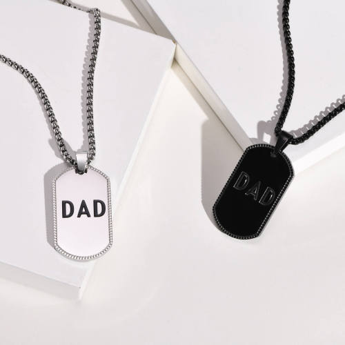 Wholesale Stainless Steel Dog Tag with Dad