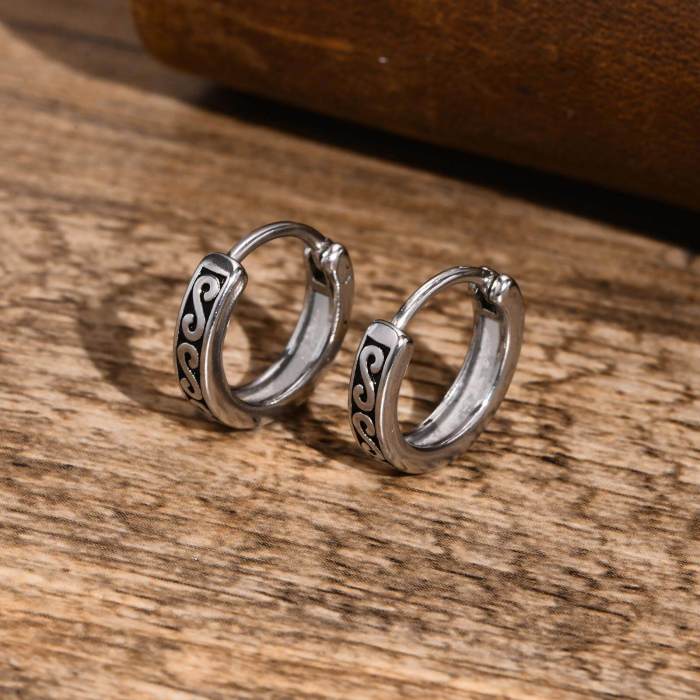 Wholesale Stainless Steel Mens Earrings
