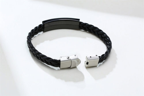 Wholesale Cool Mens Leather Bracelets