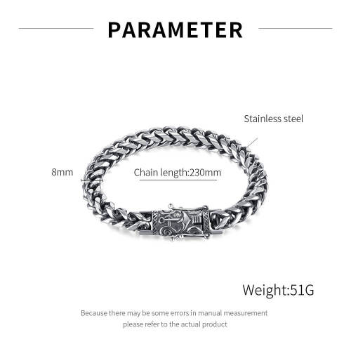 Wholesale Stainless Steel Anchor Buckle Bracelet