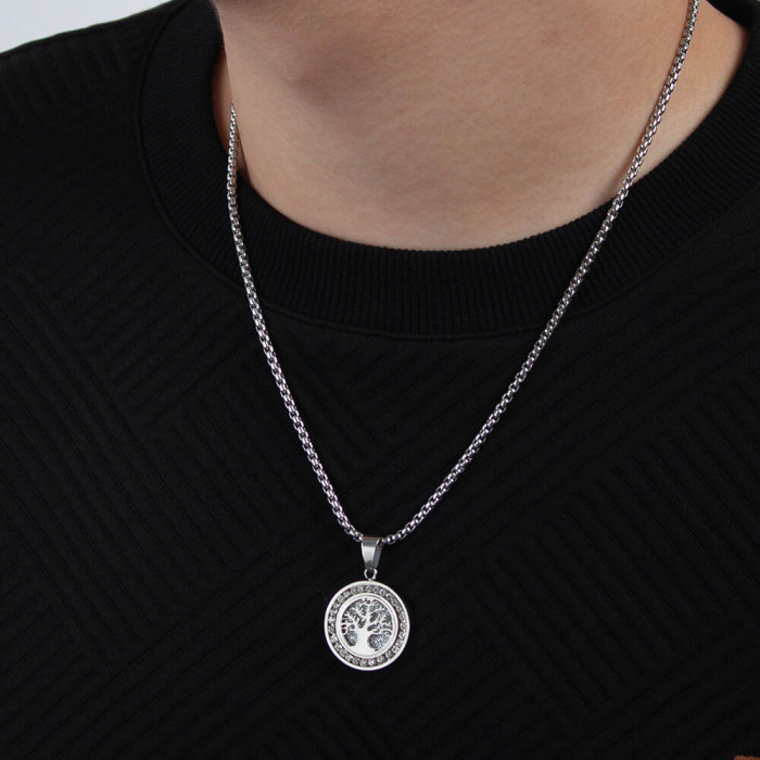 Wholesale Stainless Steel Tree of Life Pendant