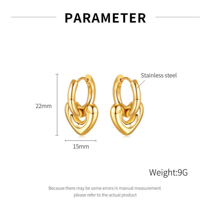 Wholesale Stainless Steel Women Earrings