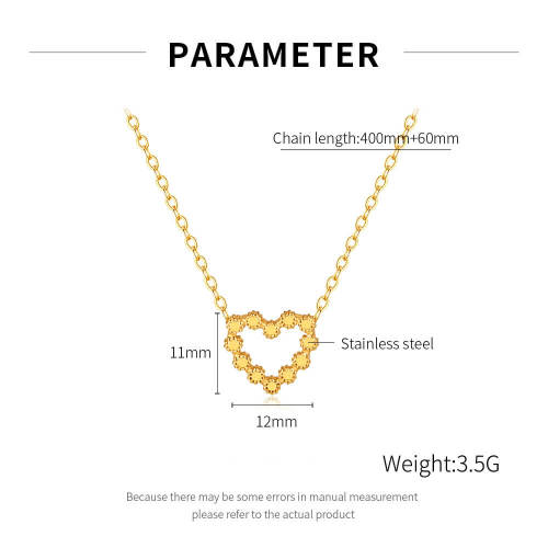 Wholesale Stainless Steel Chain Necklace with Beads