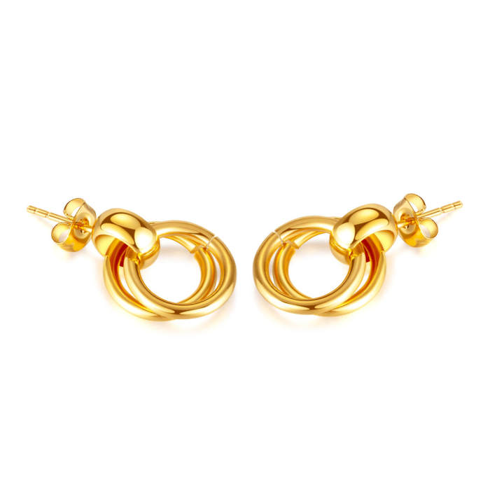 Wholeale Stainless Steel Womens Fashion Earrings
