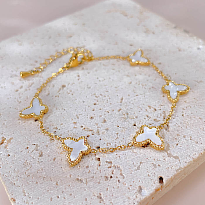 Wholeale Stainless Steel Butterfly Bracelet