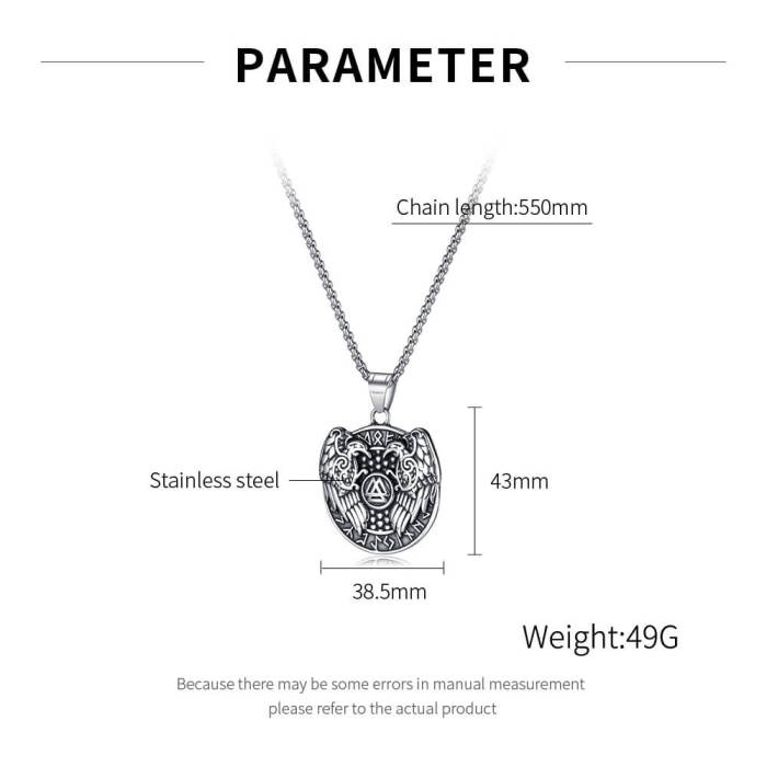Wholesale Stainless Steel Viking Eagle Pendant
