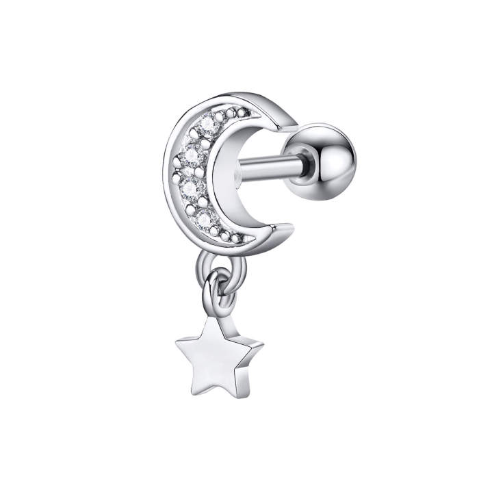Wholesale Stainless Steel and Zirconia Earrings