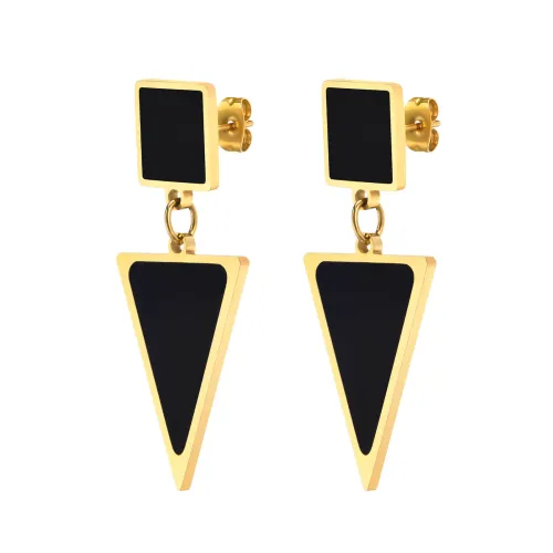 Wholesale Stainless Steel Triangle Earrings