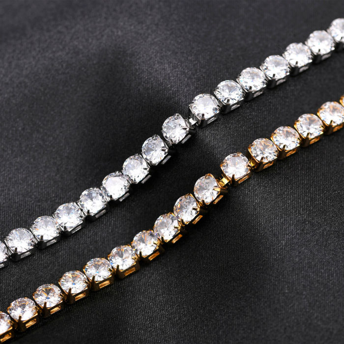 Wholesale Stainless Steel Zirconia Bracelet