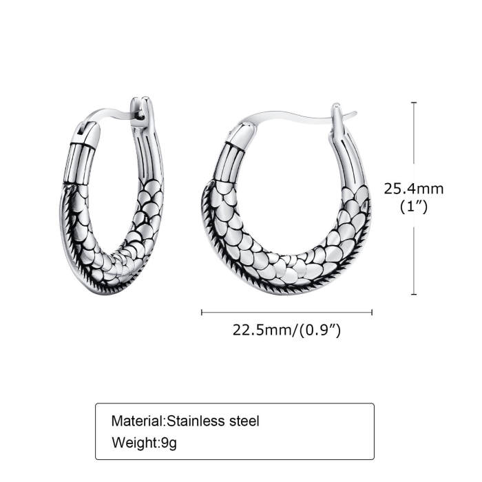 Wholesale Stainless Steel Mens Earring