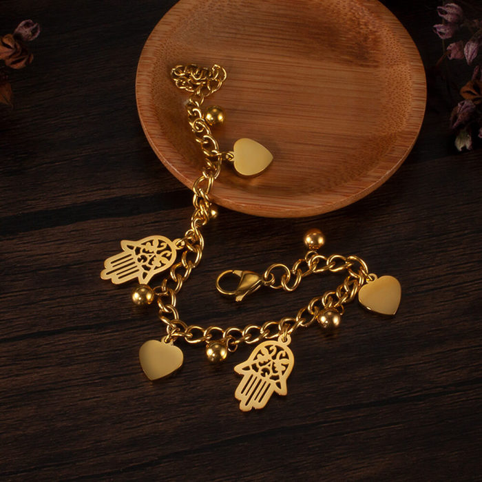 Wholesale Stainless Steel Ins Women Bracelet