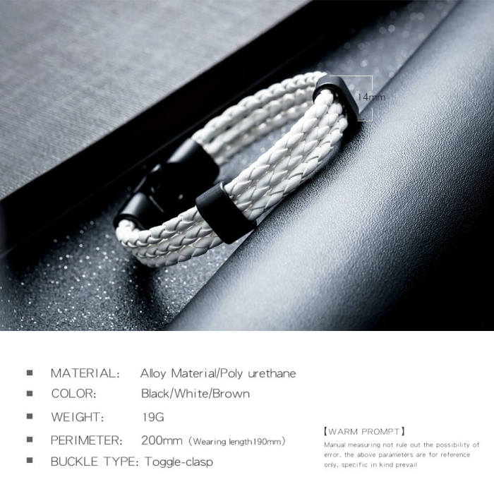 Wholesale Multi-Layer Braided Leather Bracelet