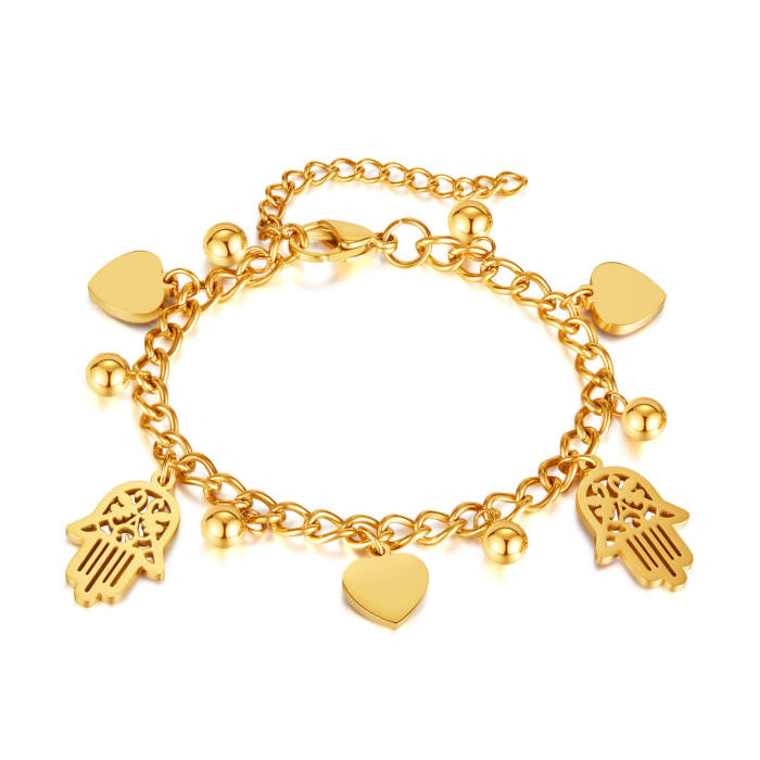 Wholesale Stainless Steel Ins Women Bracelet