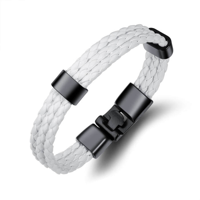 Wholesale Multi-Layer Braided Leather Bracelet